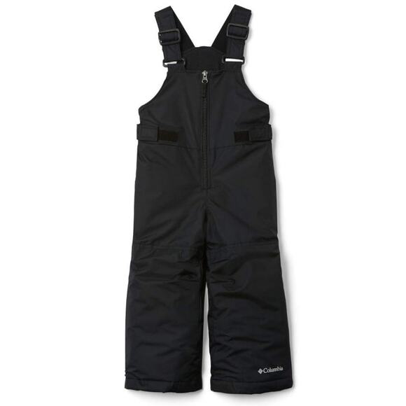 Columbia Kids Snowslope II Bib Snow Pants - Black, Medium - Picture 1 of 7